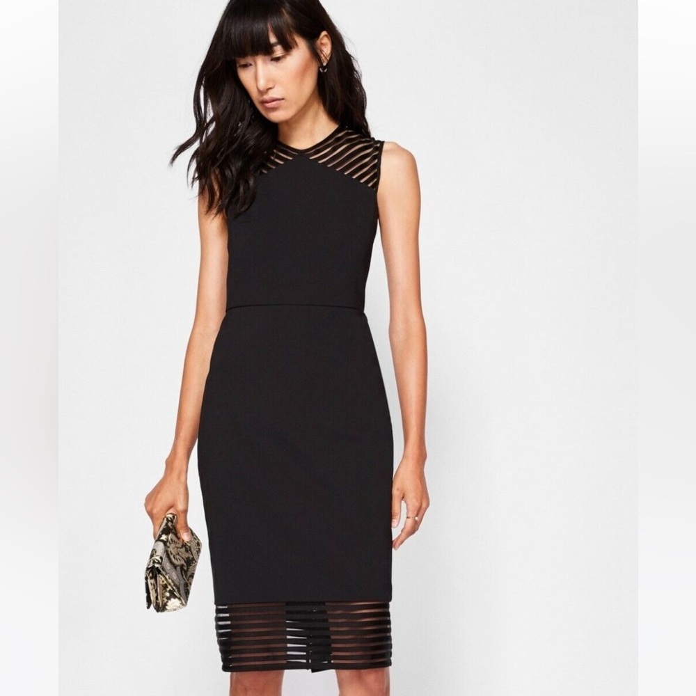 Ted Baker Lucette Bodycon dress Black Size 1